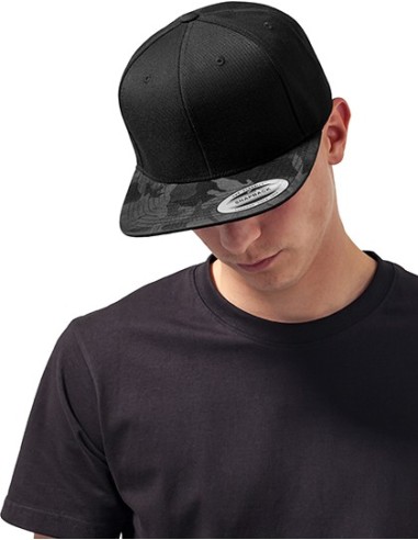 F-6089CV-Camo Visor Snapback